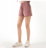 HipsRunning Sports 女士繫帶寬鬆短褲，合身、時尚、休閒、瑜珈短褲。