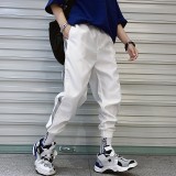 男士休閒哈倫彈性腰褲