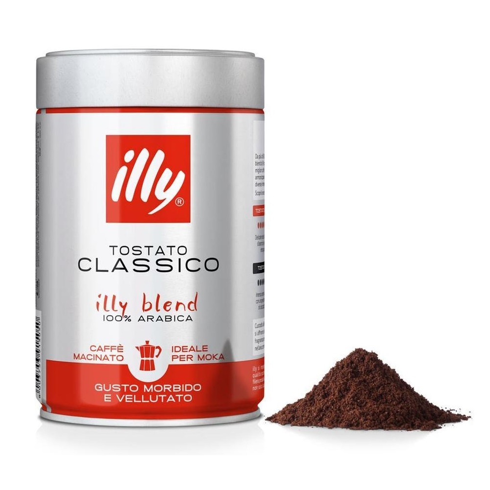 義大利illy摩卡濾泡式咖啡粉