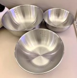 304食品级不锈钢盆洗菜和面打蛋家用厨房凉拌沙拉料理盆直边盆碗