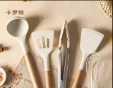 卡罗特硅胶铲子家用炒勺不粘锅专用炒菜硅胶锅铲不伤锅食品级