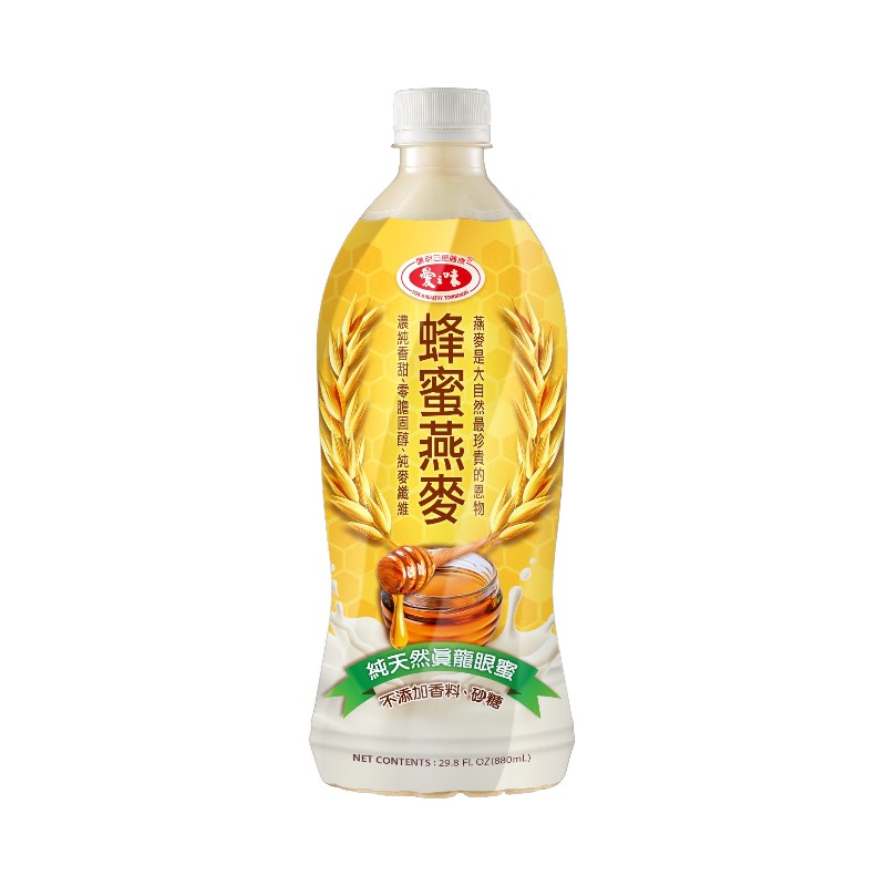 愛之味蜂蜜燕麥880ml