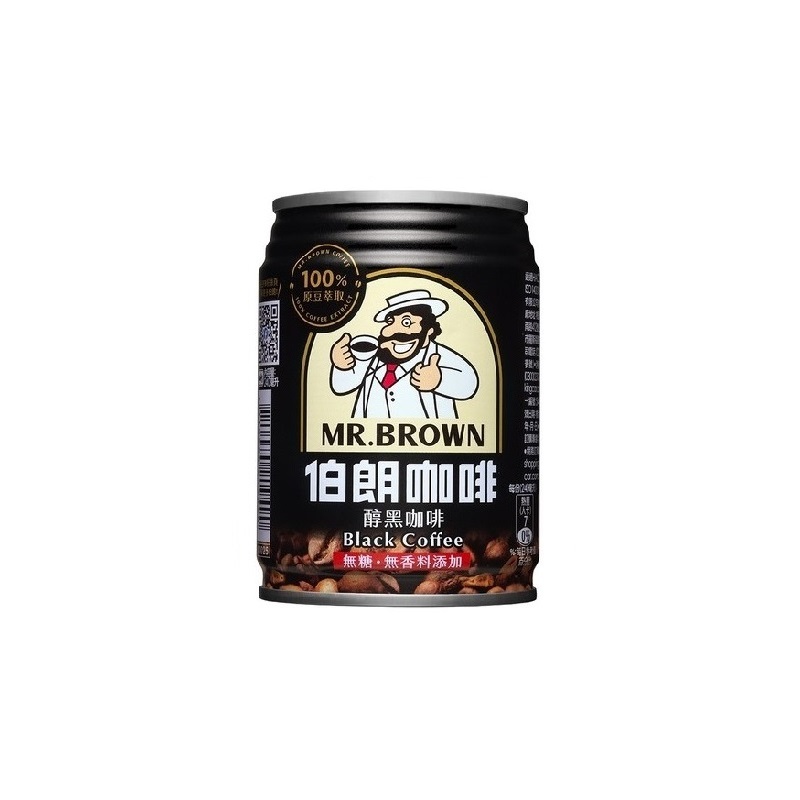 伯朗醇黑咖啡無糖
