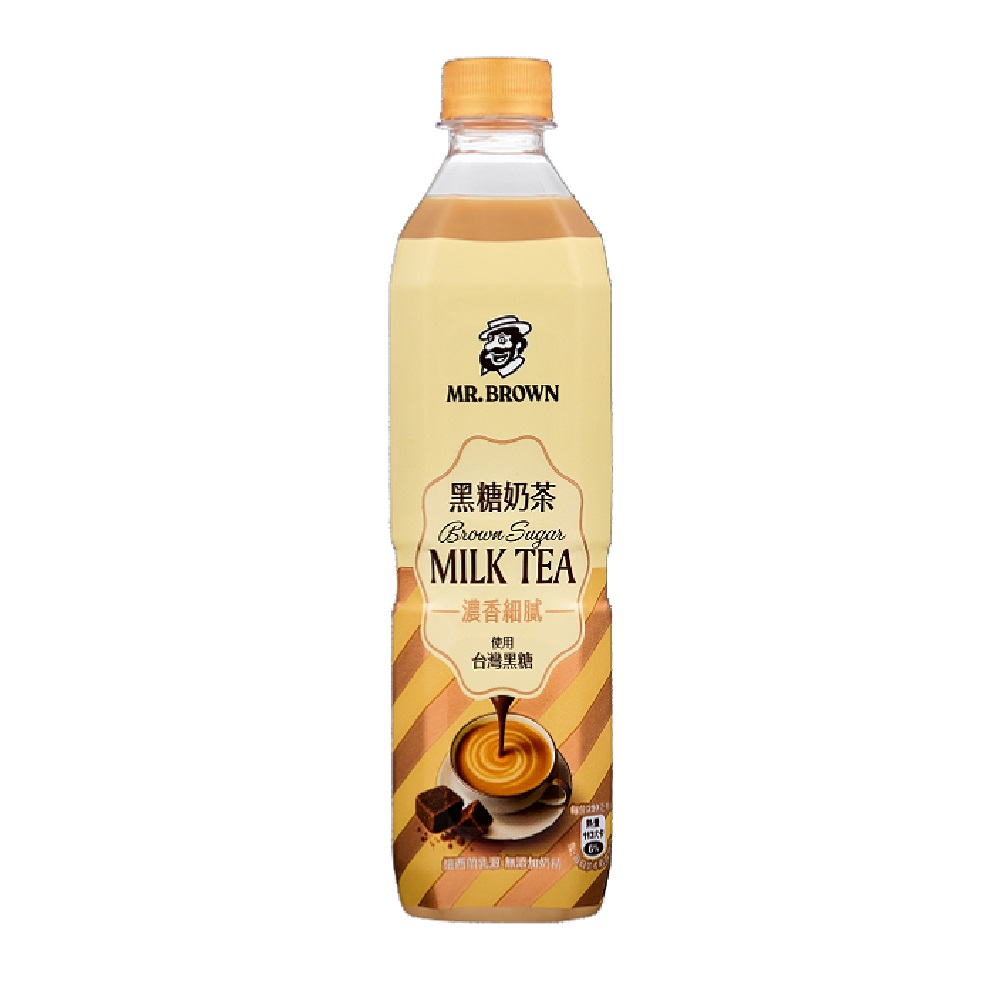 伯朗黑糖奶茶 580ml
