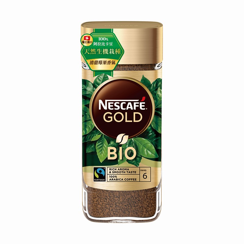 雀巢金牌生機栽種咖啡100g
