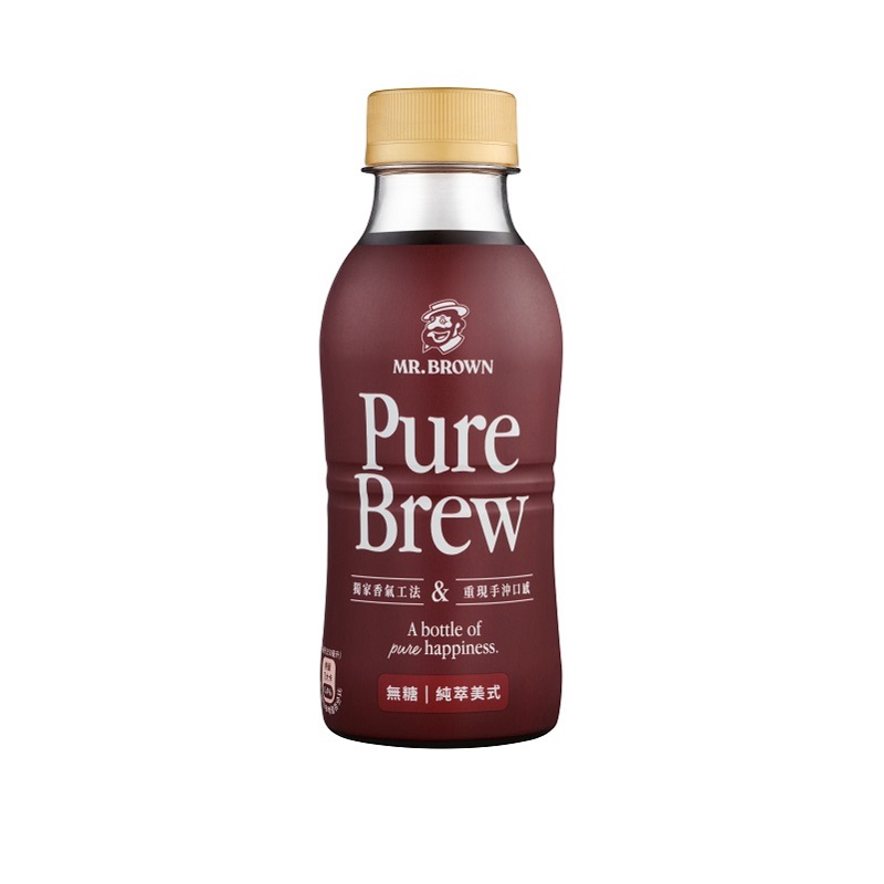 伯朗Pure Brew 純萃美式無糖 350ml