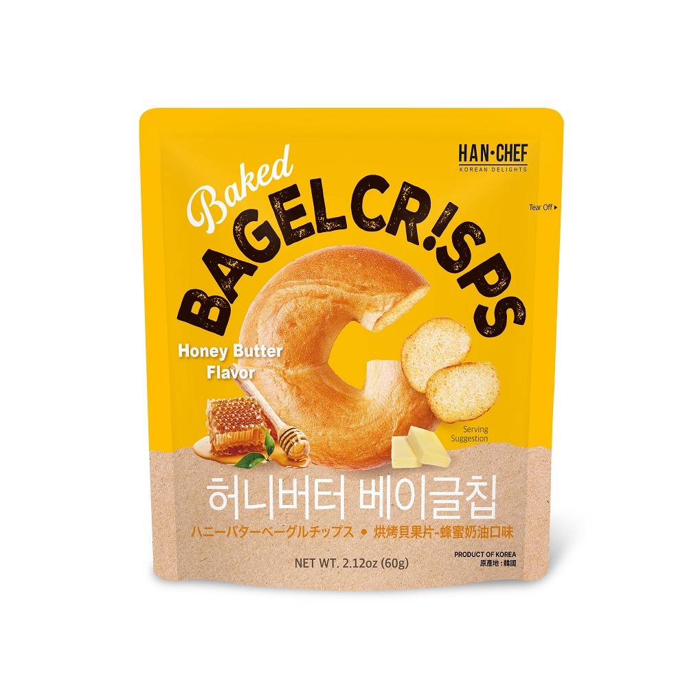 HAN CHEF烘烤貝果片蜂蜜奶油口味