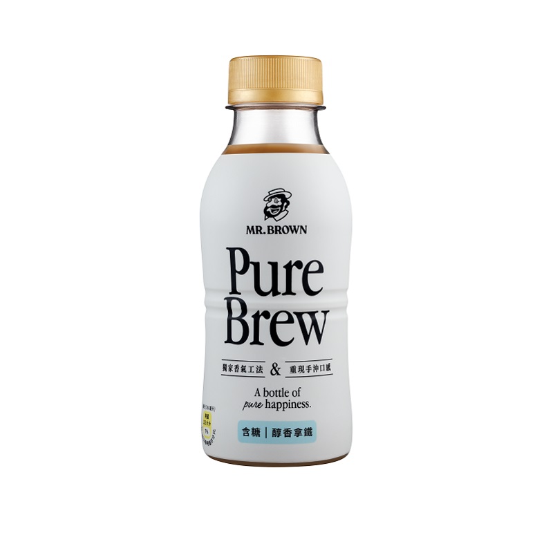 伯朗Pure Brew 醇香拿鐵 350ml