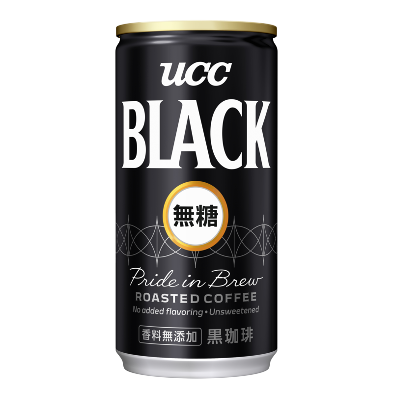 UCC無糖咖啡飲料Can184ml