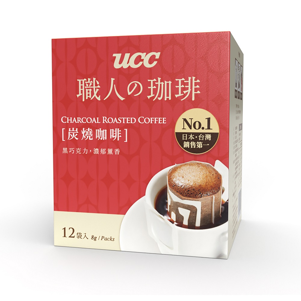UCC職人濃萃重焙濾掛式咖啡 8g x12