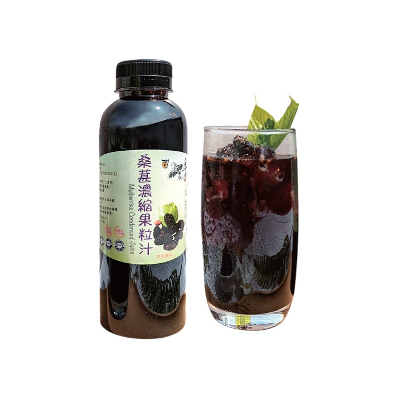 村子口 桑葚濃縮果粒汁600g-得福