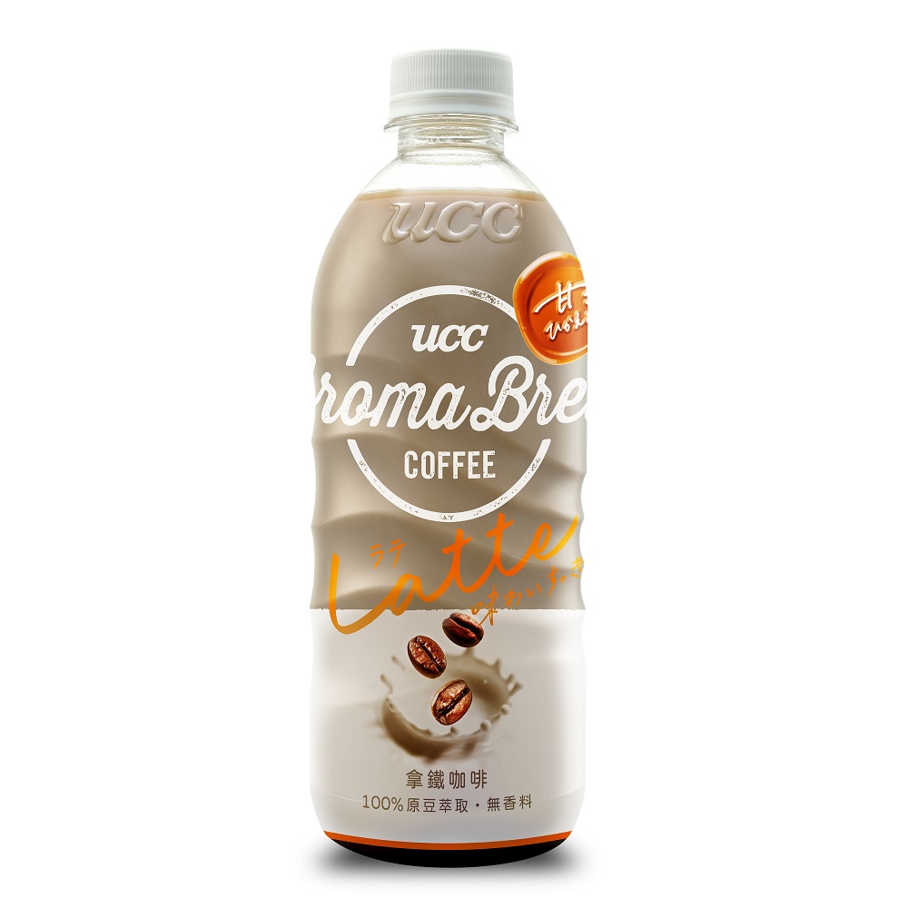 UCC Aroma Brew 艾洛瑪拿鐵咖啡Pet 500ml