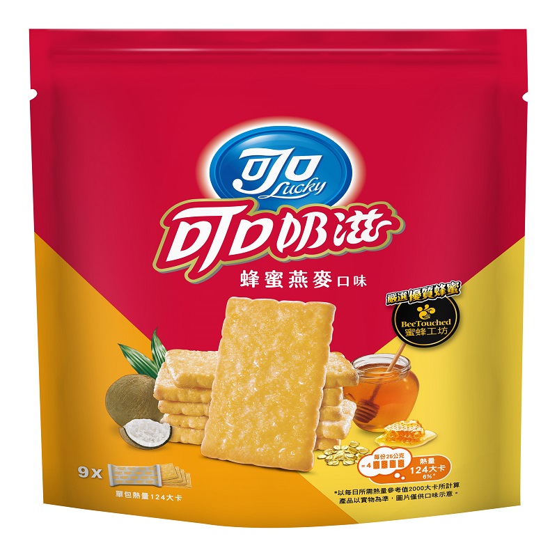 可口奶滋蜂蜜燕麥口味 量販分享包