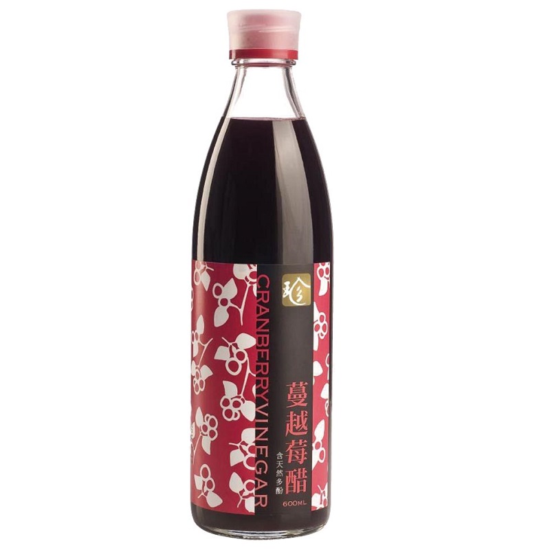 百家珍蔓越莓醋600ml