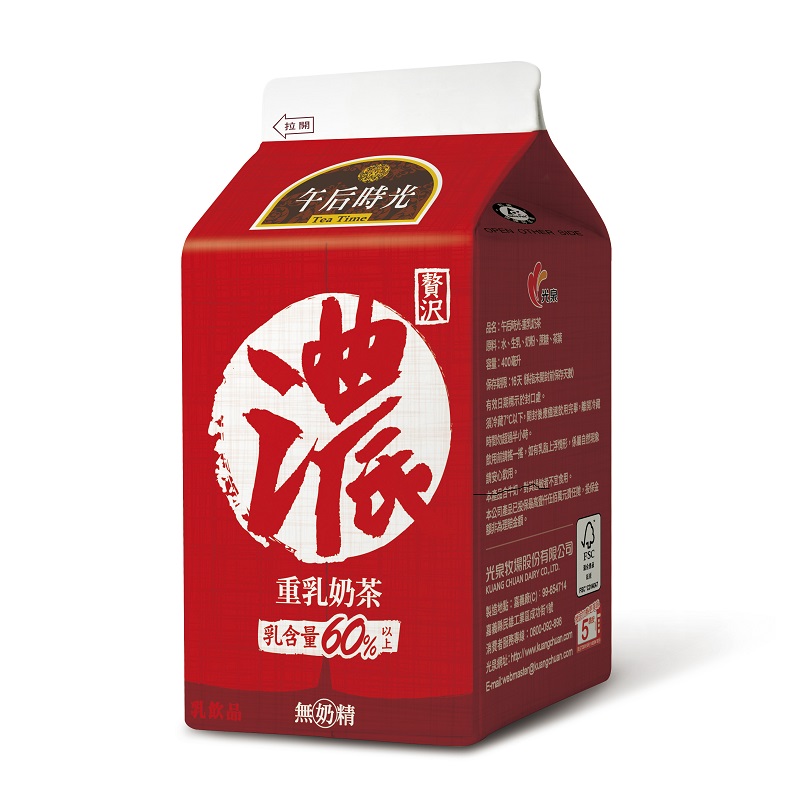 光泉午后時光-重乳奶茶400ml