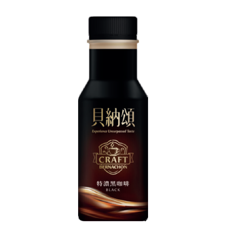 貝納頌義式特濃黑咖啡290ml