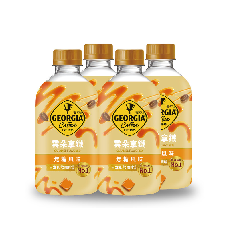 喬亞焦糖風味雲朵拿鐵350mL
