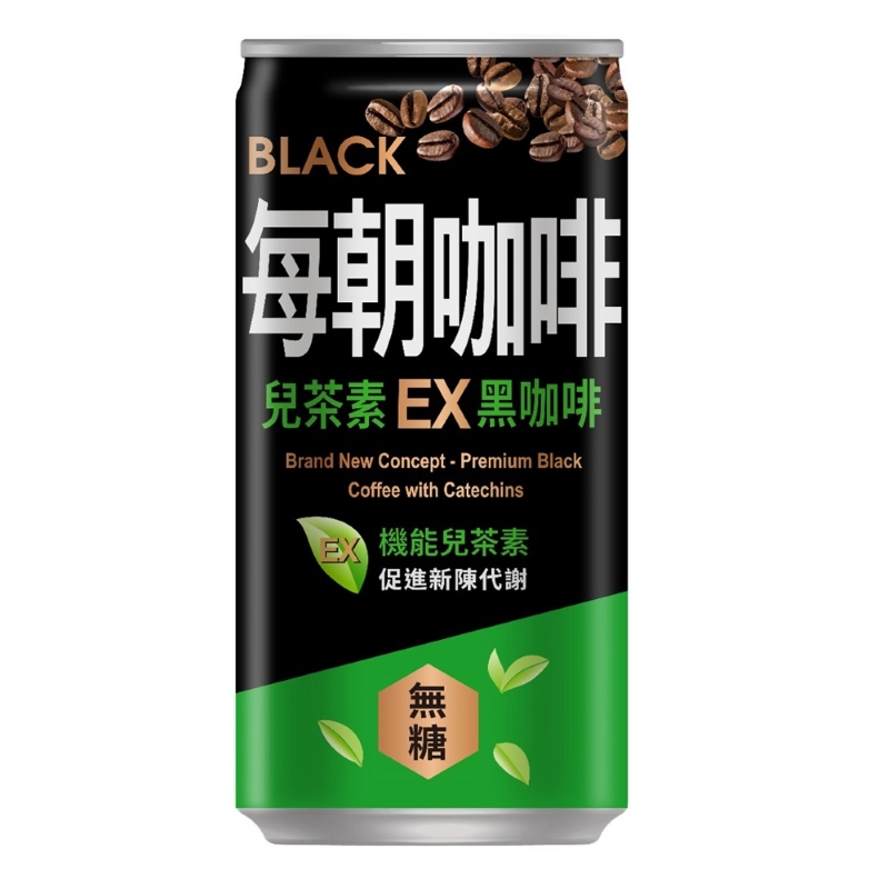 每朝EX無糖黑咖啡188ml