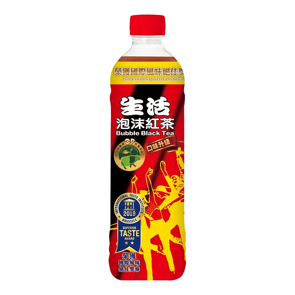 生活泡沫紅茶Pet590ml