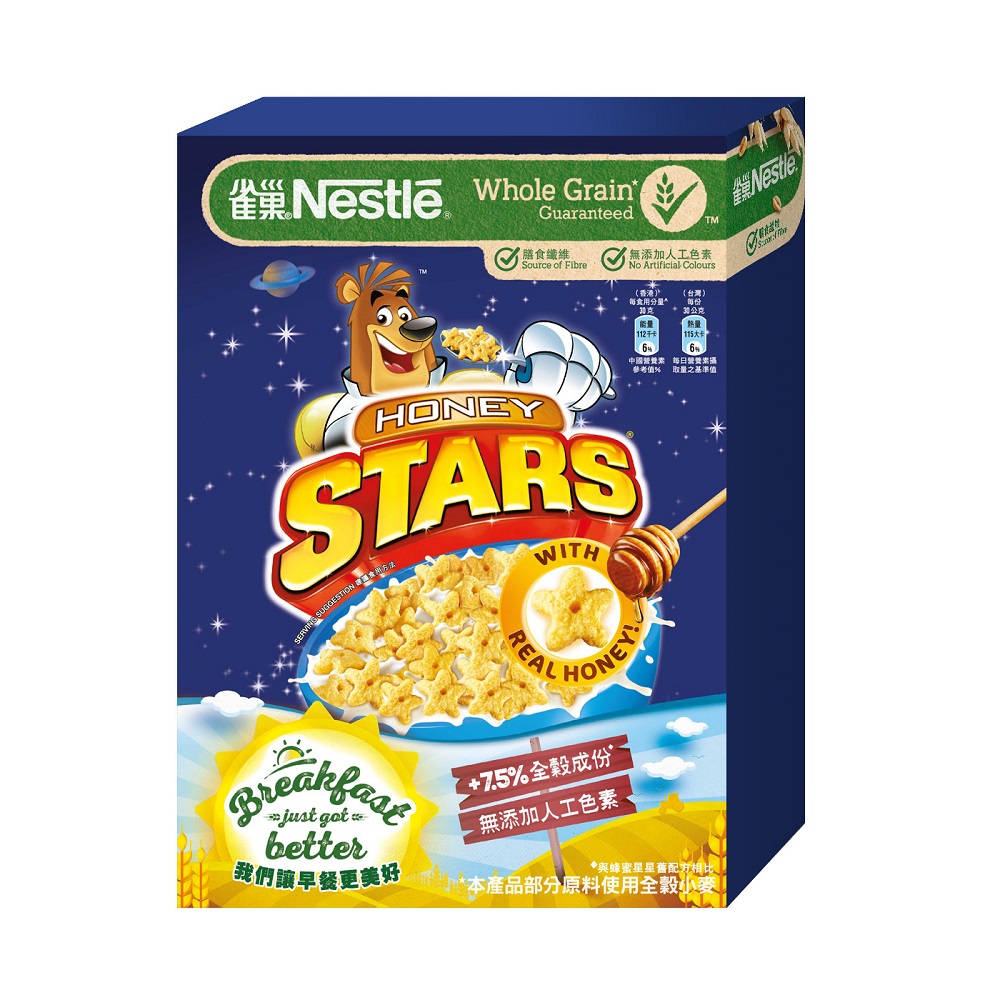 雀巢蜂蜜星星穀類早餐脆片150g