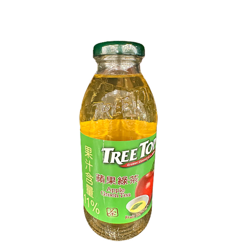 樹頂 蘋果綠茶360ml