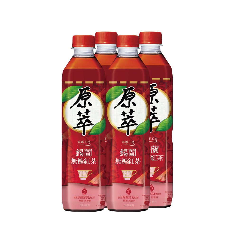 原萃錫蘭紅茶(無糖) 580ml