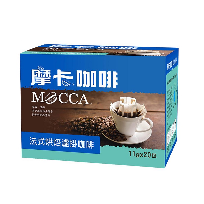摩卡法式烘焙濾掛咖啡 11g x20
