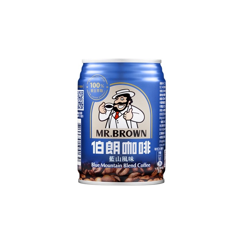 伯朗藍山咖啡Can240 ml