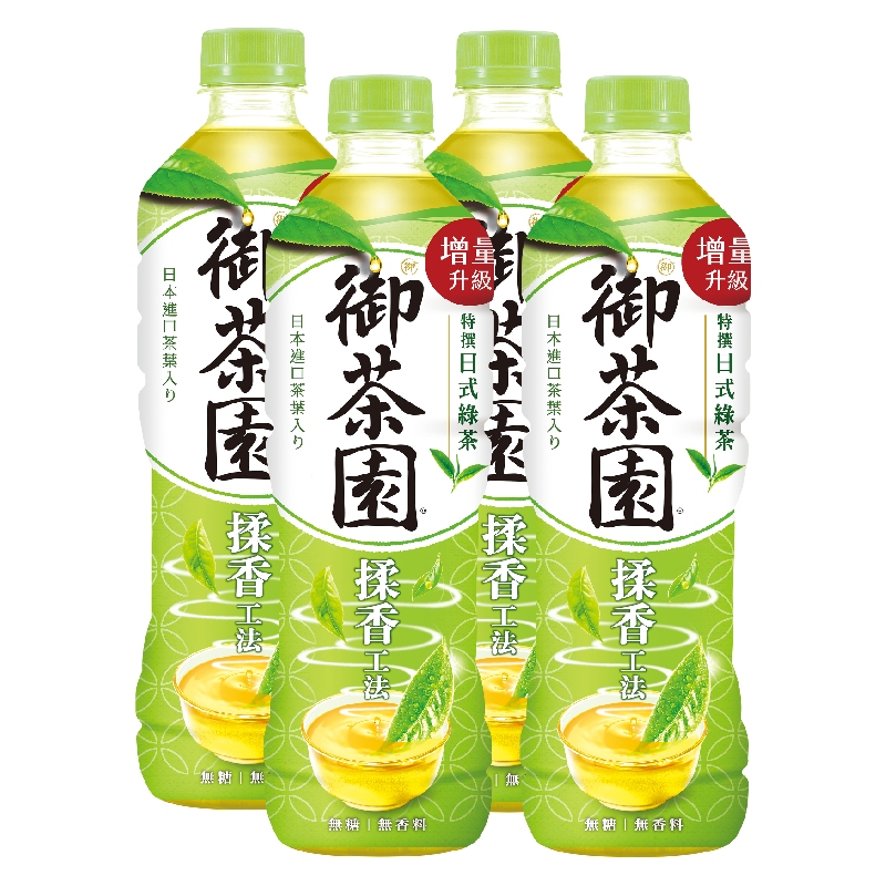 御茶園特撰日式綠茶(無糖)590ml