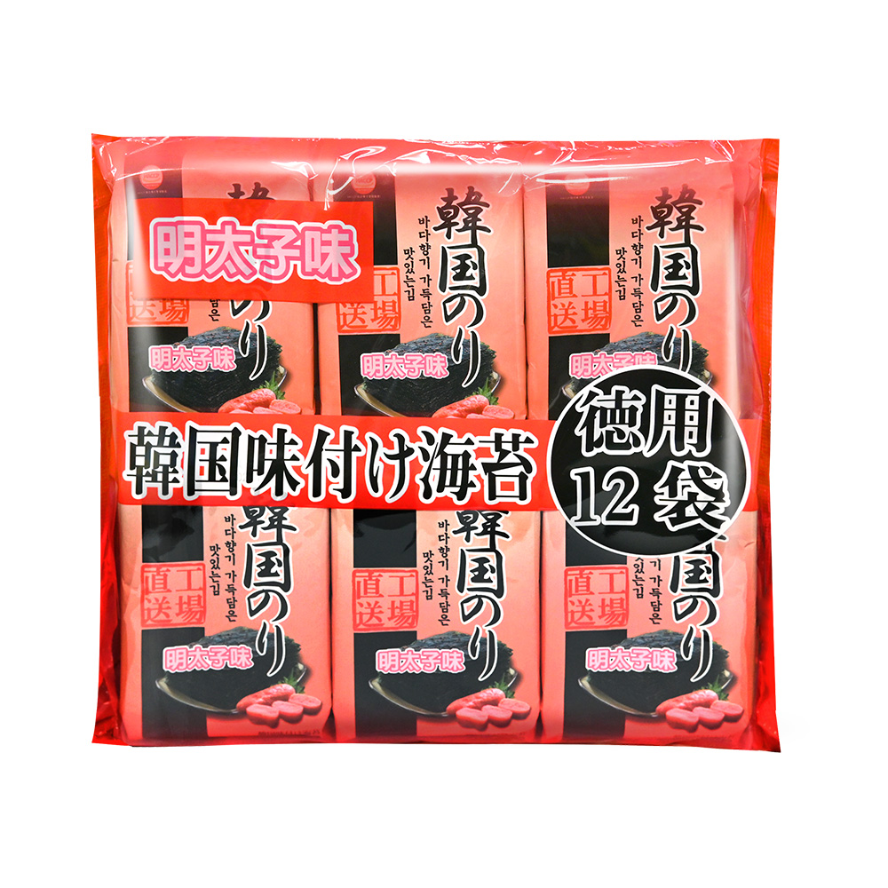 韓國明太子風味海苔12入