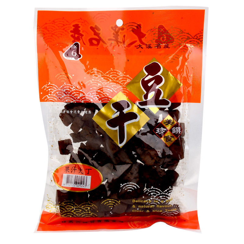 四乘六果汁大丁豆干
