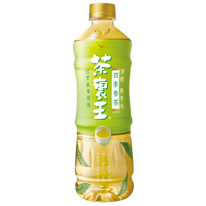 茶裏王四季春茶(無糖) 600ml*4