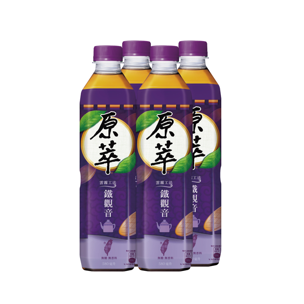 原萃木柵鐵觀音(無糖) 580ml