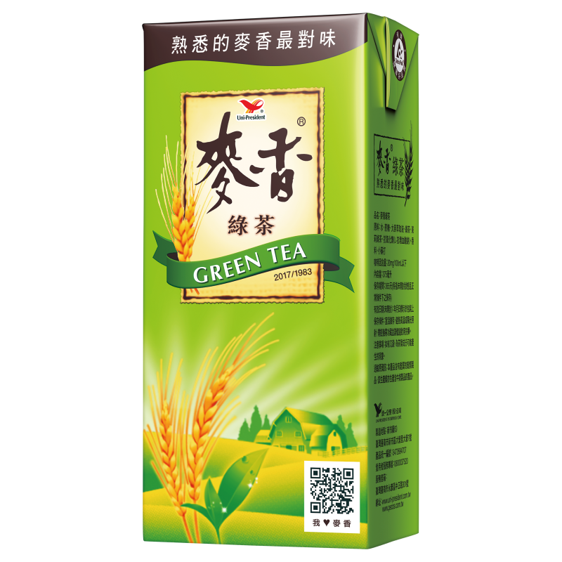 統一麥香綠茶TP375ml*6入