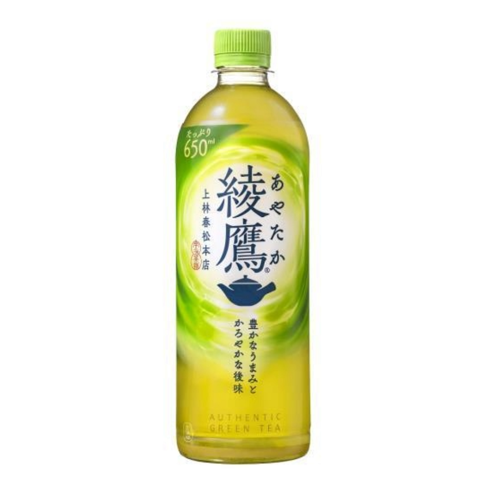 綾鷹綠茶650ml(無糖)