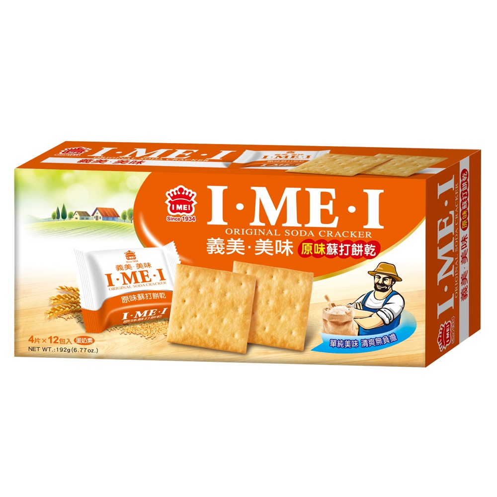 義美美味蘇打餅乾-原味