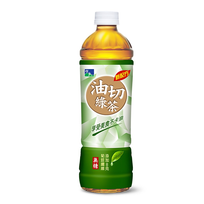 悅氏油切綠茶(無糖) 550ml