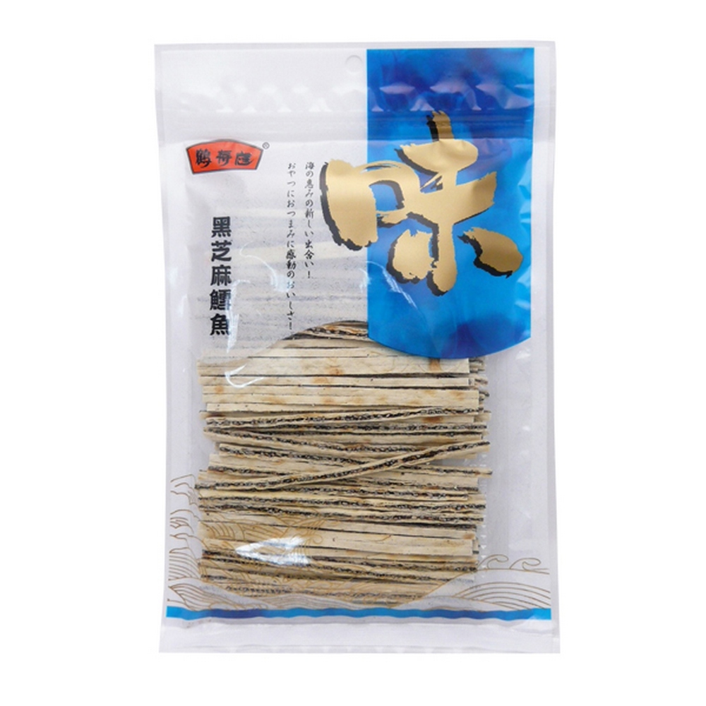鶴壽庭鱈魚黑芝麻夾心條