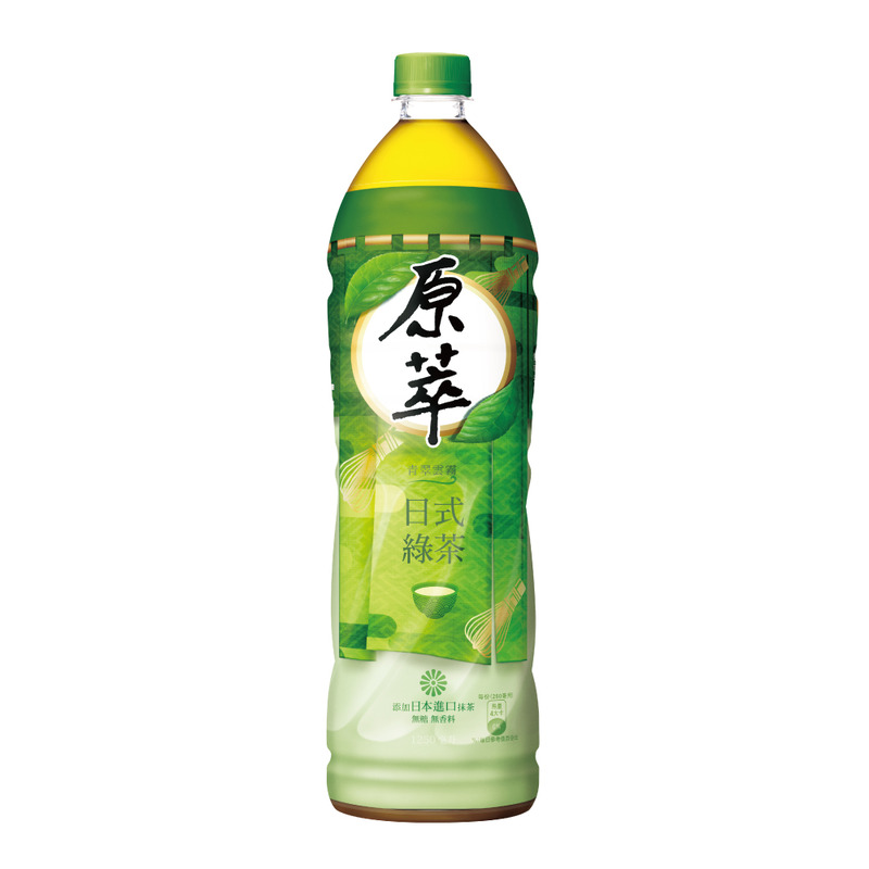原萃日式綠茶(無糖) 1250ml