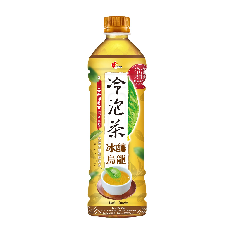 光泉冷泡茶冰釀烏龍(無糖) 585ml*24入