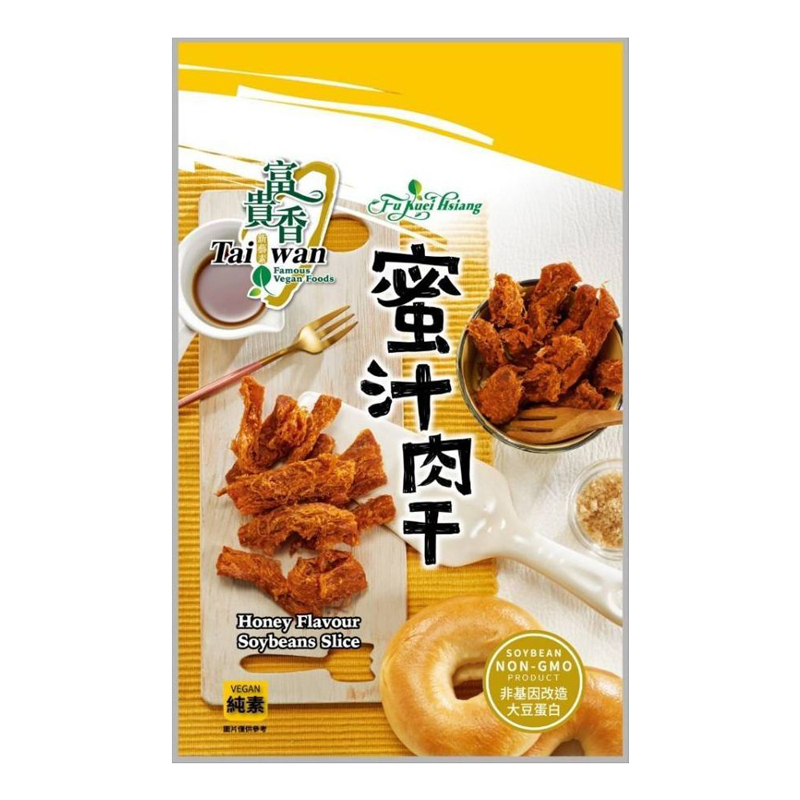 富貴香-蜜汁素肉乾(純素)