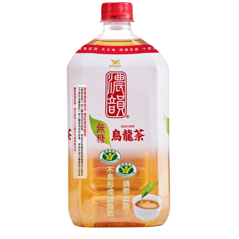 濃韻烏龍茶(無糖) 975mL