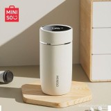 名創優品智能保溫杯女士316不銹鋼高檔便攜簡約商務泡茶水杯子男