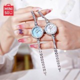 MINISO名創優品【手鐲錶帶】手錶女款考試專用初高中學生石英腕錶