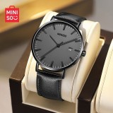 MINISO名創優品【經典簡約】手錶男靜音時尚防水學生考試手錶