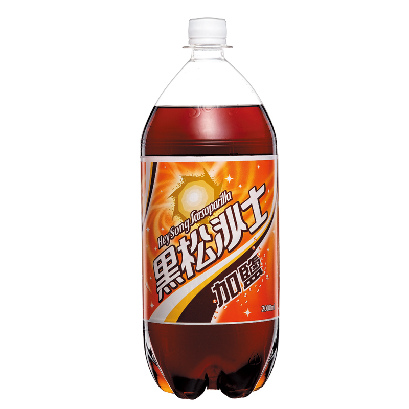 黑松加鹽沙士2L