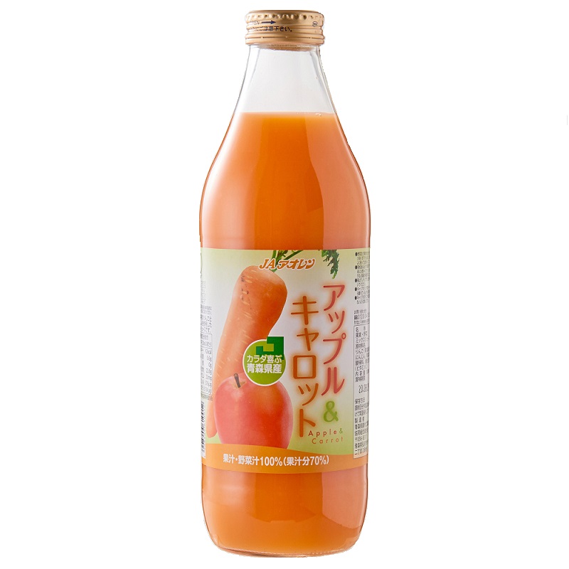日本青森蘋果紅蘿蔔汁