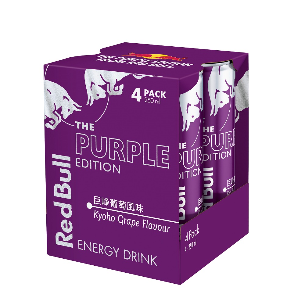 紅牛巨峰葡萄風味能量飲料 4P