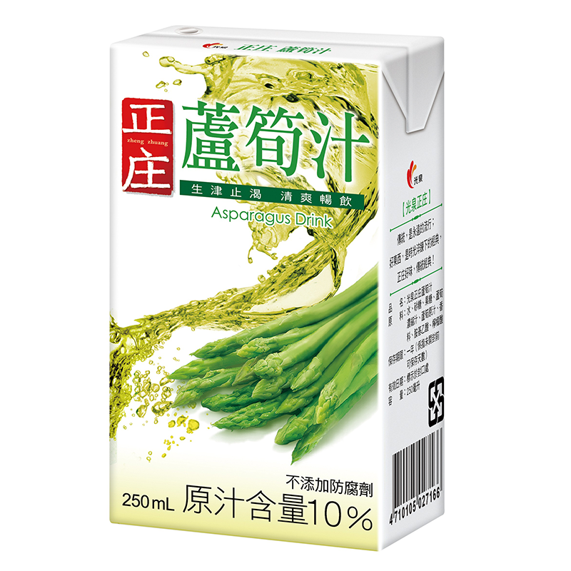 光泉正庄蘆筍汁TP250ml