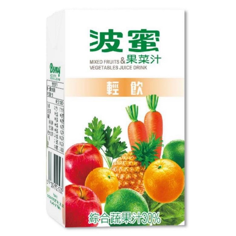 波蜜輕飲果菜汁(TP) 250ml